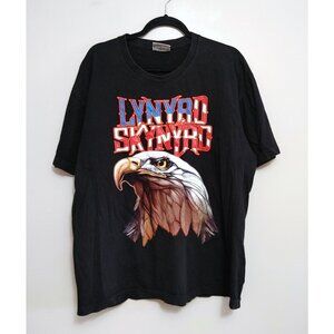 The Roxx Lynyrd Skynyrd T Shirt Vintage Single Stitch Graphic Tee Shirt Size 2XL